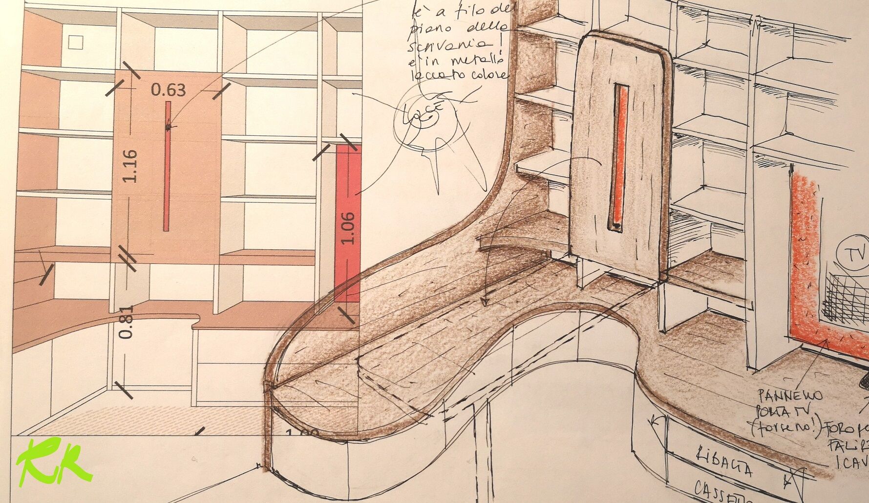 Raccordi in arancione